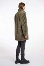 Load image into Gallery viewer, Rino & Pelle Nonna coat in Green Ash