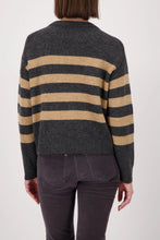 Load image into Gallery viewer, MONARI SWEATER WITH STRIPED PATTERN