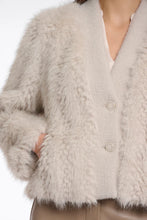 Load image into Gallery viewer, Rino &amp; Pelle Chaimae Birch Short Faux Fur Jacket