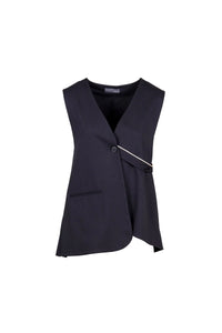 PERUZZI Waistcoat With Piping Detail