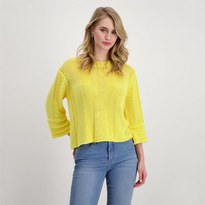 Monari yellow pullover