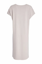 Load image into Gallery viewer, NAYA LONG LINE TOP WITH DIPPED HEMLINE - TAUPE