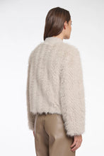 Load image into Gallery viewer, Rino &amp; Pelle Chaimae Birch Short Faux Fur Jacket