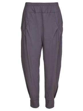 Naya cuff Trousers in Anthracite / Grey