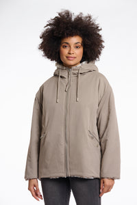 Reversible Jacket with hood