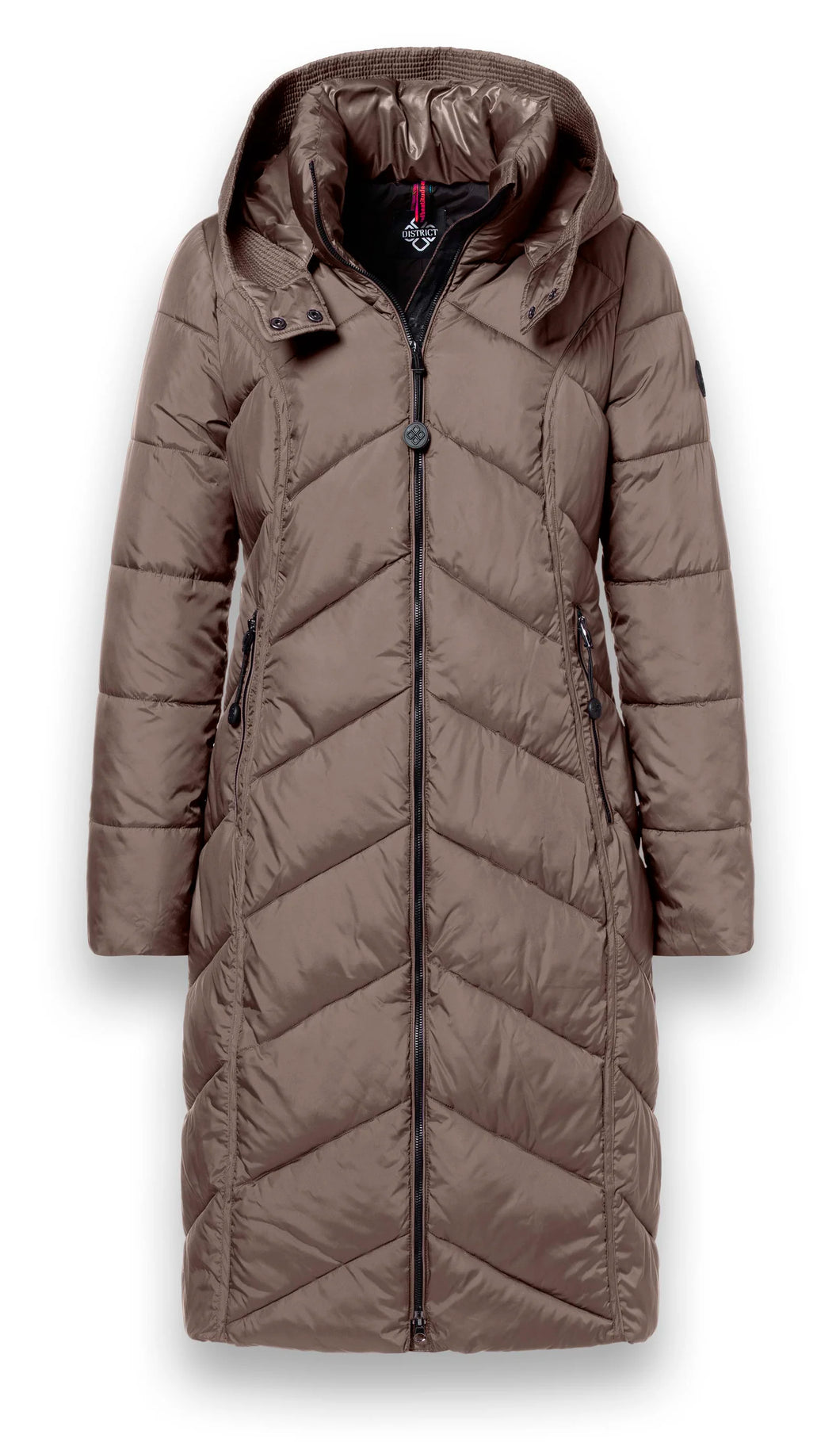 District Jacket AROSA Dark Taupe
