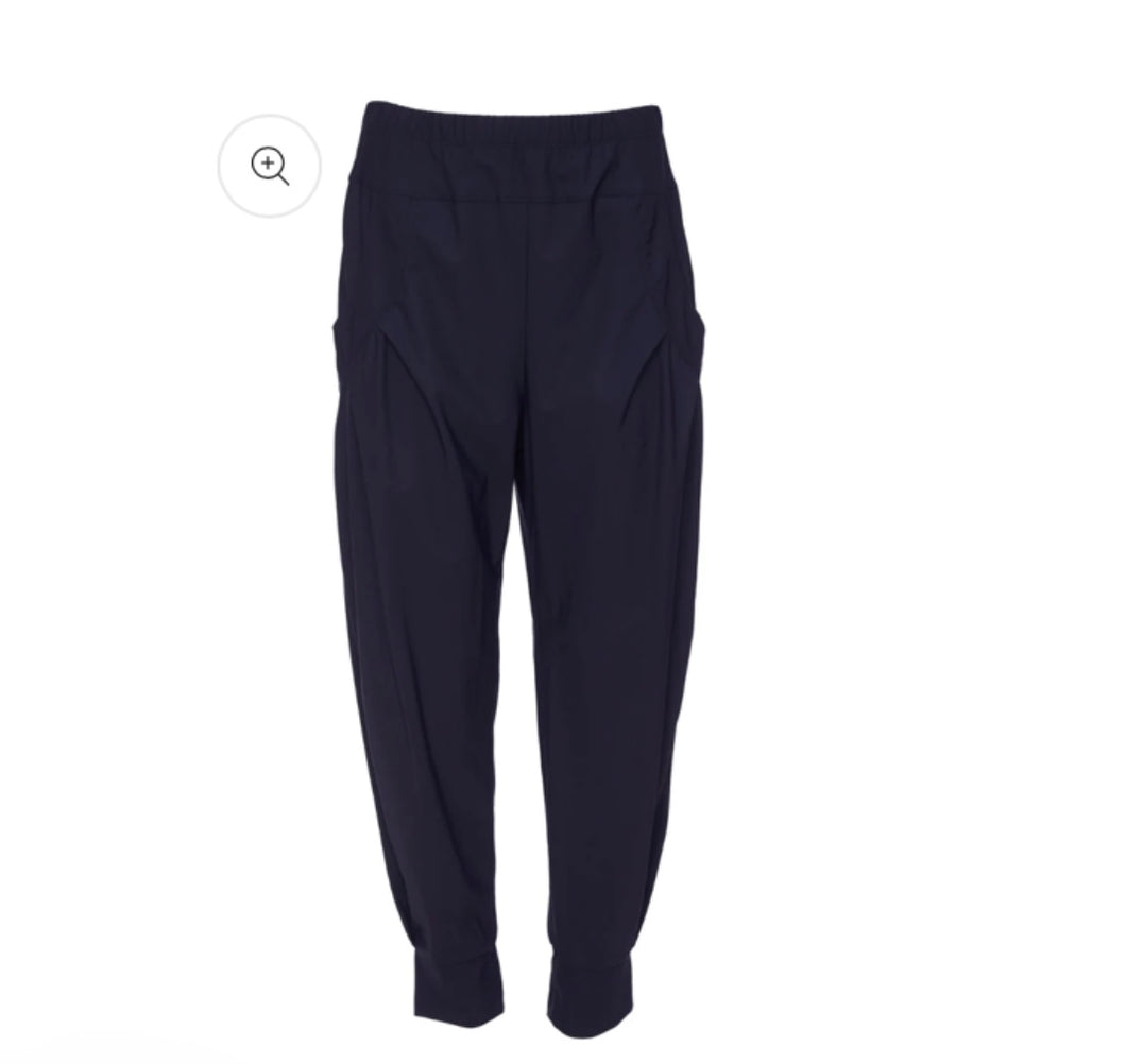 Naya cuff trousers in navy