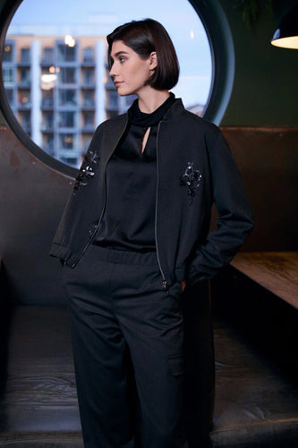 Peruzzi Sequin Applique Jacket