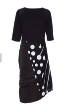 Load image into Gallery viewer, Naya spot dress with drawstring