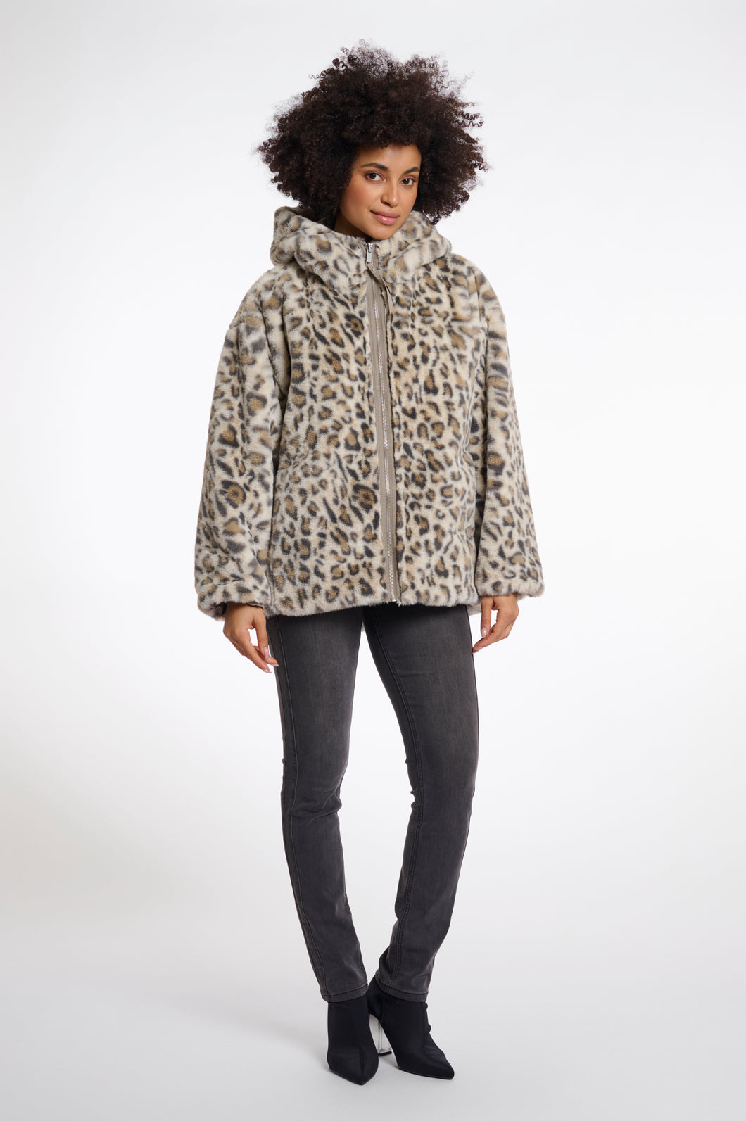 Reversible Jacket with hood