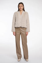 Load image into Gallery viewer, Rino &amp; Pelle Chaimae Birch Short Faux Fur Jacket