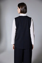Load image into Gallery viewer, PERUZZI Waistcoat With Piping Detail