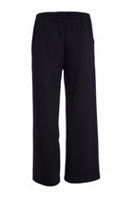 Load image into Gallery viewer, WIDE LEG TROUSER WITH CONSTRAST - BLACK AND SAND