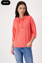 Load image into Gallery viewer, Monari Toggle sweater Bright coral