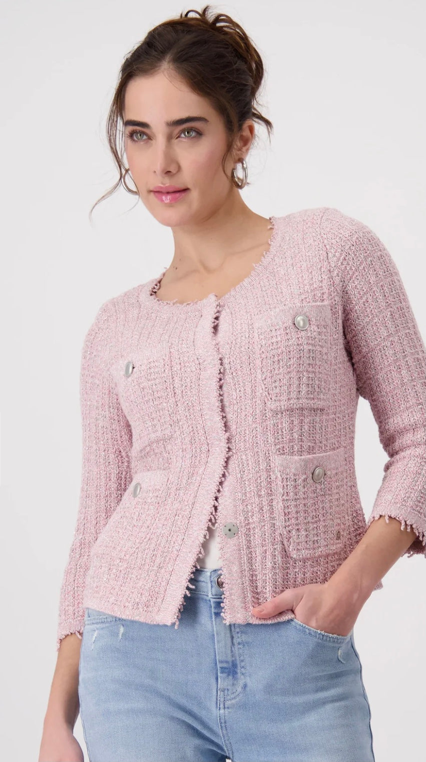 Monari Jacket in pink smoothie