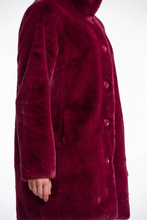 Load image into Gallery viewer, Rino &amp; Pelle Nonna coat in Sugar Plum
